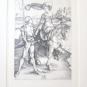 Albrecht Durer Facsimile Purchased Munich, Germany 1960s - Stamped Bundesdruckerei Berlin-