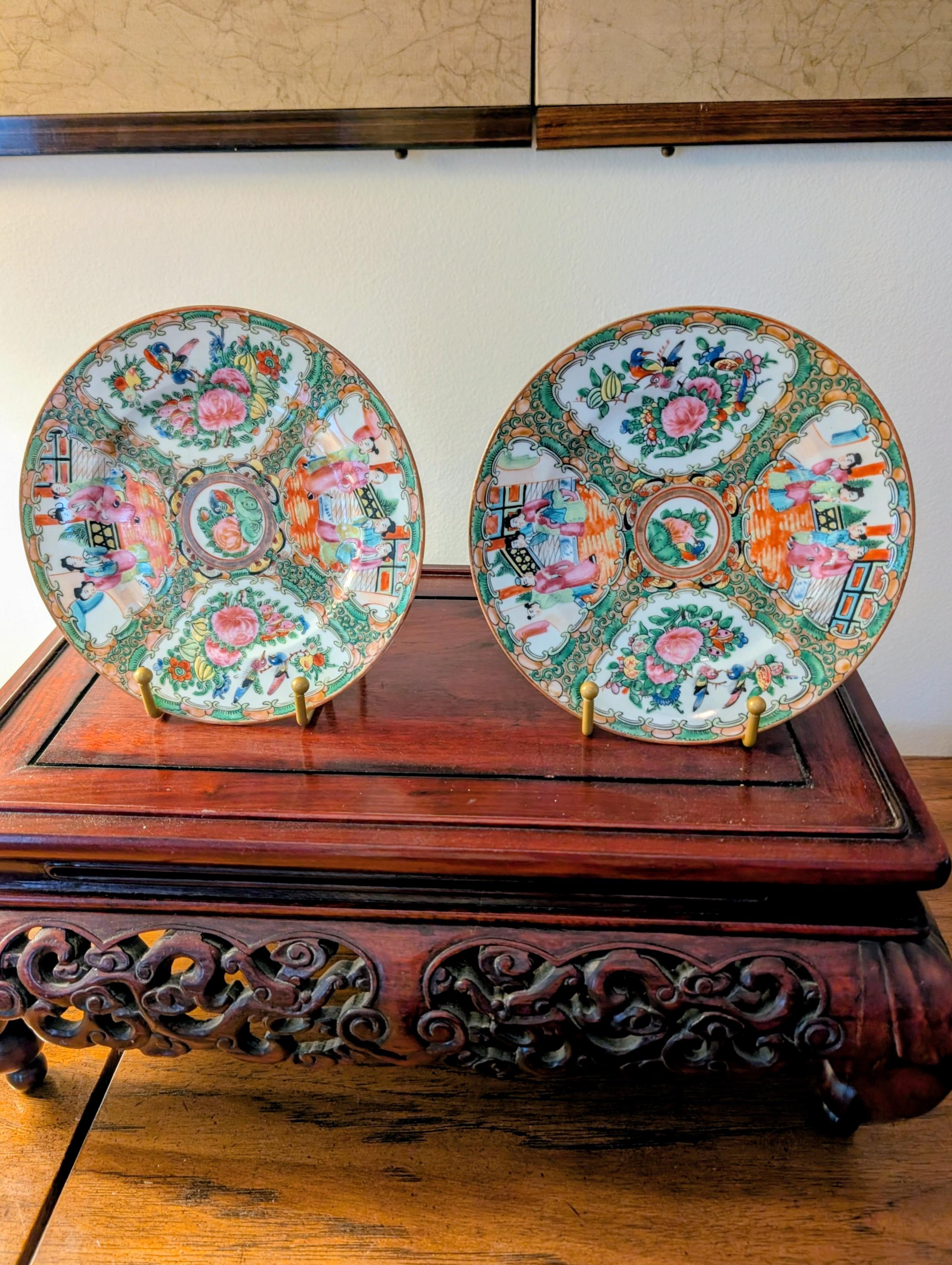 Antique Rose Medallion China Set - Etsy