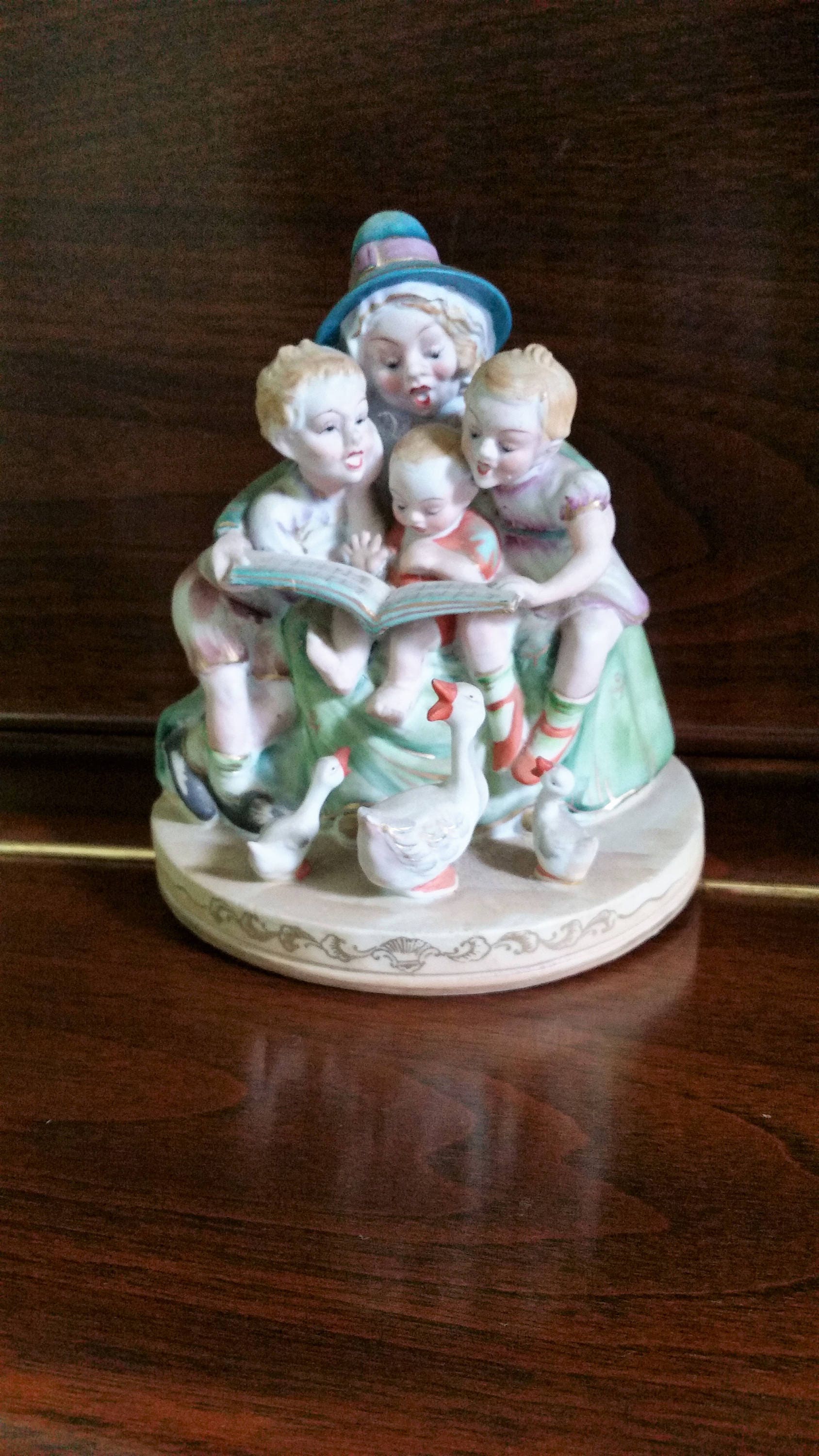 mother goose figurines