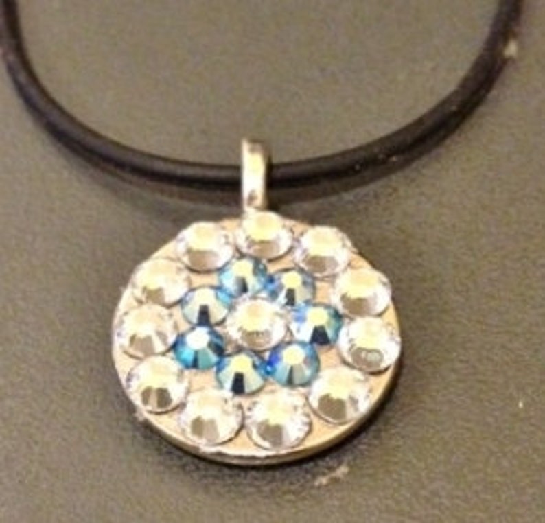 Golf Ball Marker Necklace Etsy