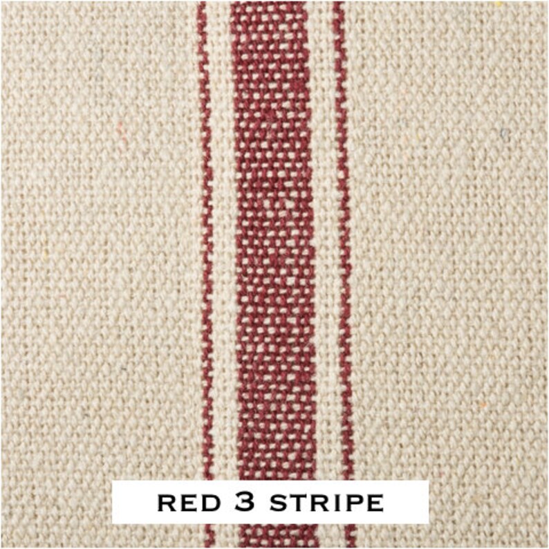 Grain Sack Fabric by the Yard Farmhouse Fabric Ticking Etsy