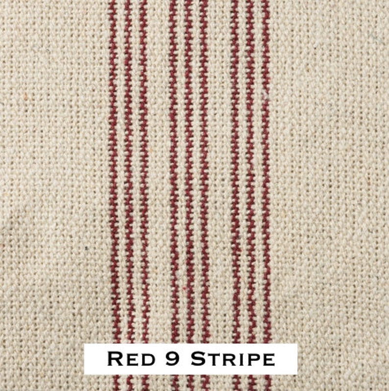 Grain Sack Fabric by the Yard Farmhouse Fabric Ticking Etsy