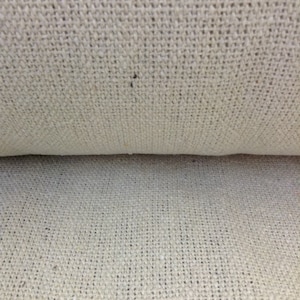 Grain Sack Fabric Farmhouse Fabric Beige Fabric No Stripe 54 Wide Upholstery Weight CONTINUOUS CUT image 1