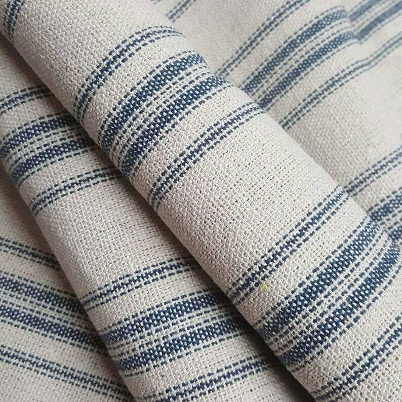 Feed Sack Fabric by the Yard Farmhouse Fabric Blue 12 Etsy UK