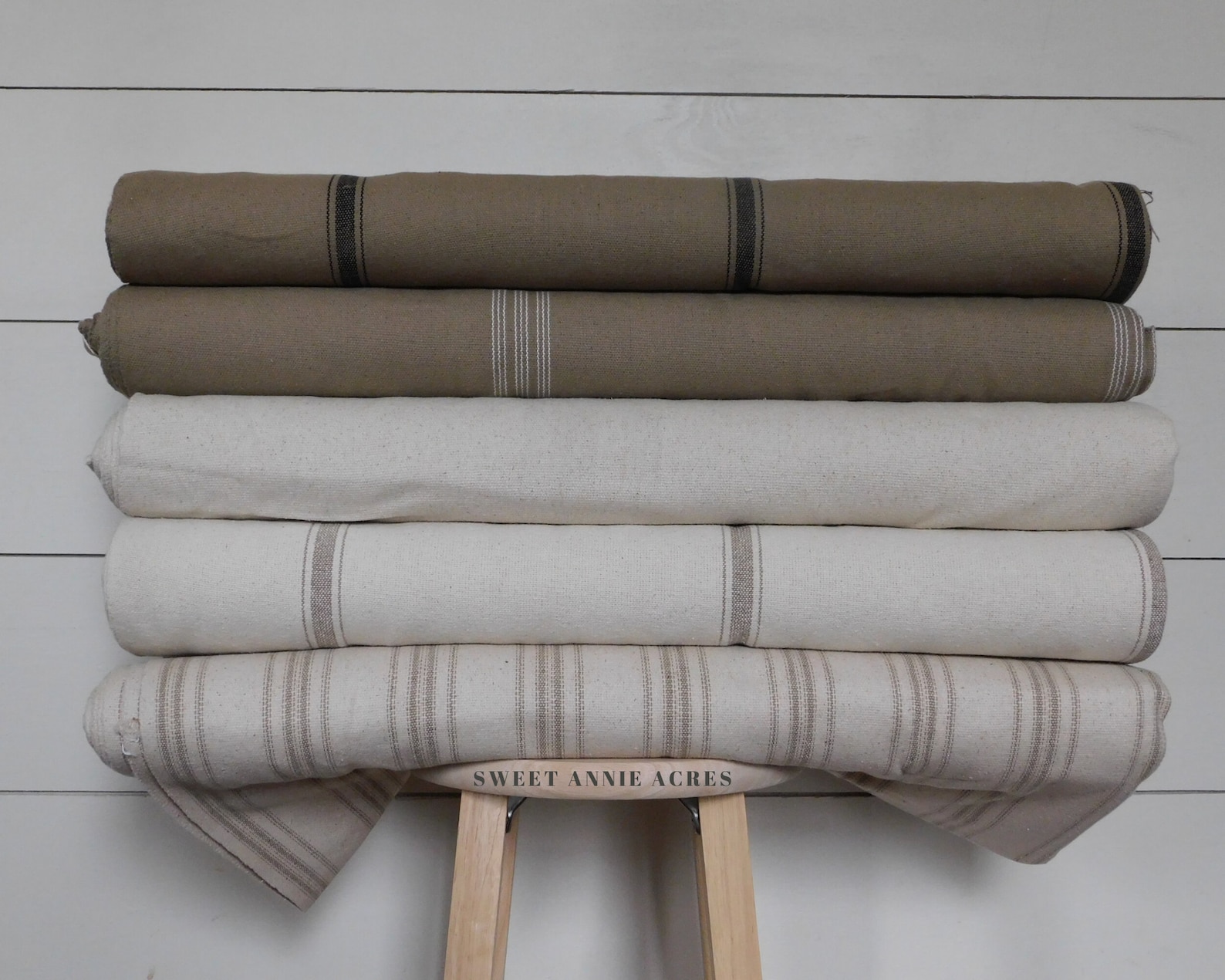 Grain Sack Fabric By The Yardnull