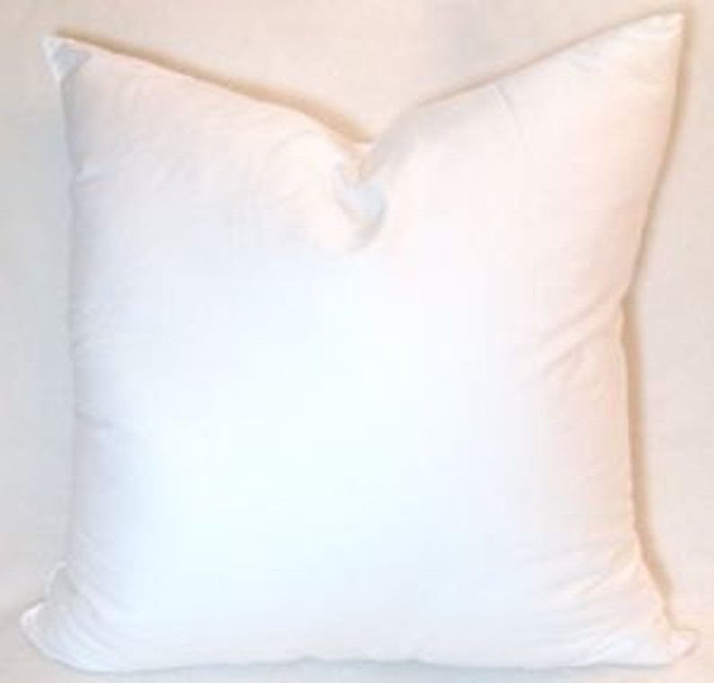 Down Alternative Pillow Insert Hypoallergenic Pillow Insert Etsy