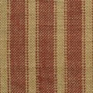 Vintage Ticking | Homespun | Primitive Fabric | Country Fabric | Red & Wheat | Lightweight | 44/45" Wide | Item #337