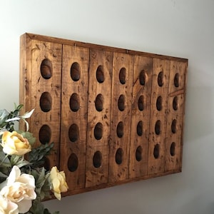 Distressed Riddling Rack,Tavern Grade Wine Rack, Distressed Wine Rack, Riddling Rack,