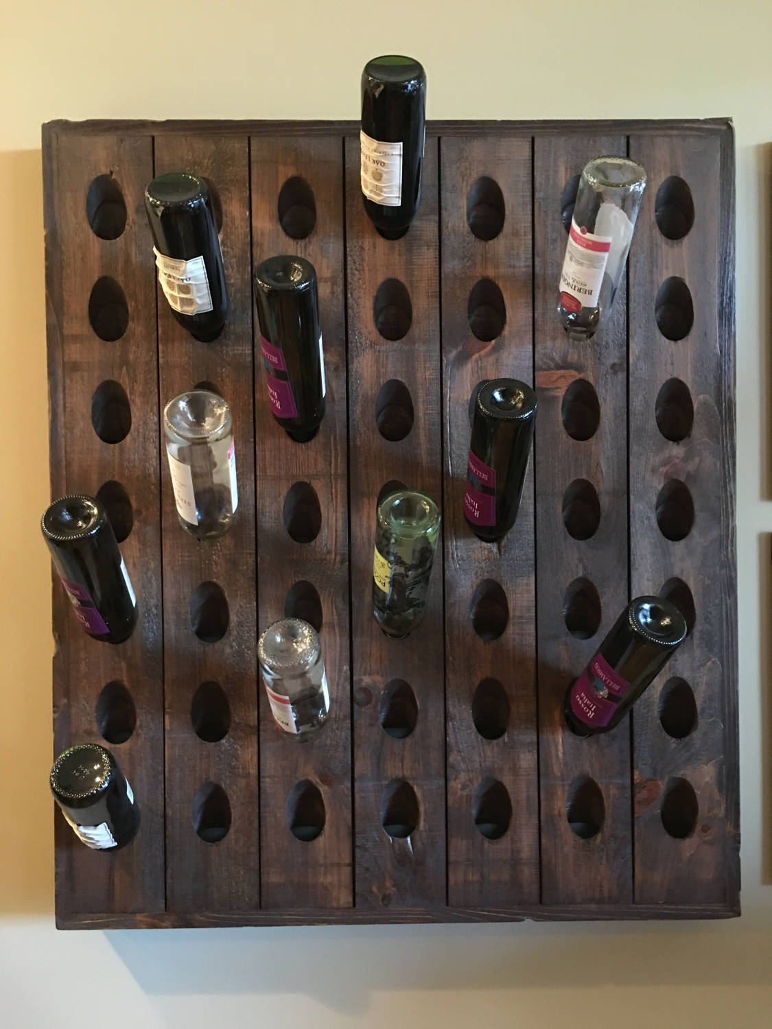French Riddling Rack Wine Rack Riddling Rack 49 Bottle Riddling