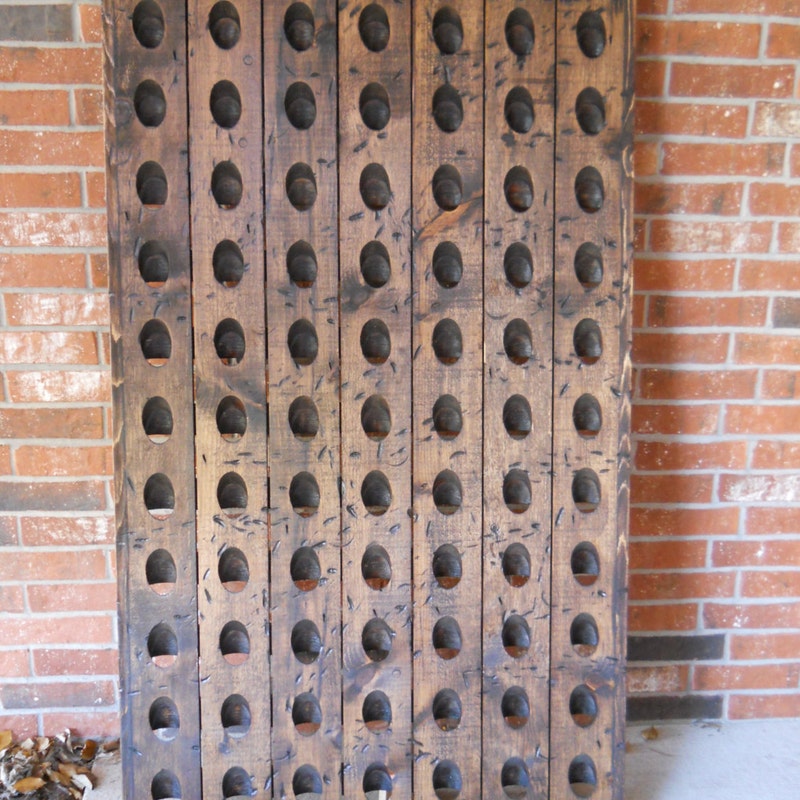Wine Riddling Rack - Etsy