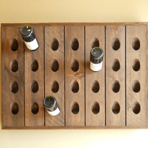 French Riddling Rack, Wine Rack, Riddling Rack, 28 Bottle Riddling Rack image 2