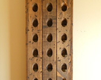 Distressed Riddling Rack,Tavern Grade Wine Rack, Distressed Wine Rack, Riddling Rack,