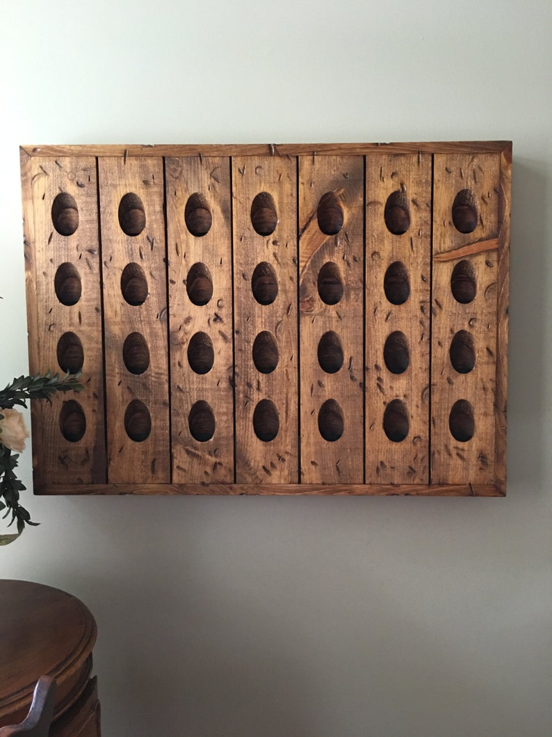 Distressed French Riddling Rack Wine Rack Riddling Rack 28 Etsy