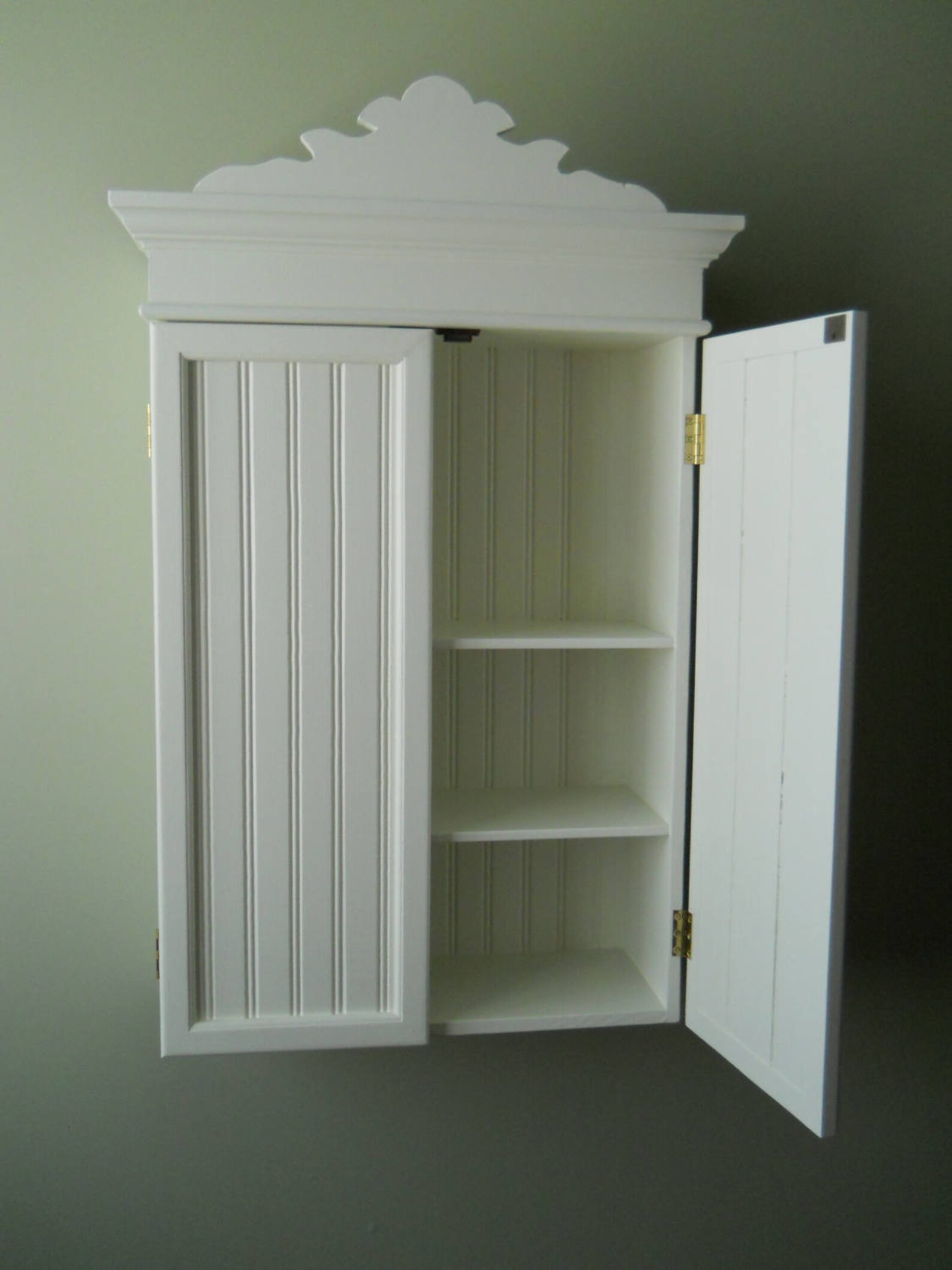 Cottage Style Wall Cabinet - Etsy