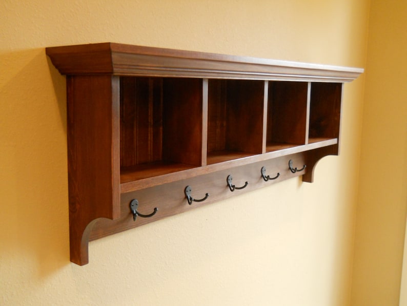 Cubby Shelf,Mud room shelf, Wood Cubby, Cubby Storage, Cubby Organizer image 1