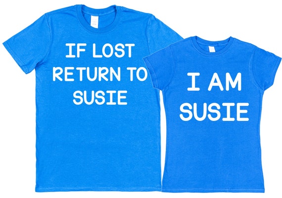 Personalised Matching T-shirts – Funny Christmas Gift for Parents 