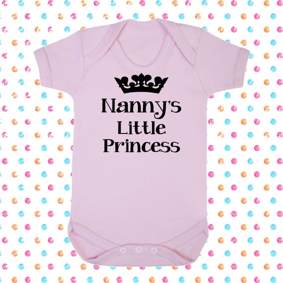 Aunties Little Princess Pink Soft Cotton Bodysuit New Baby Shower Present Niece