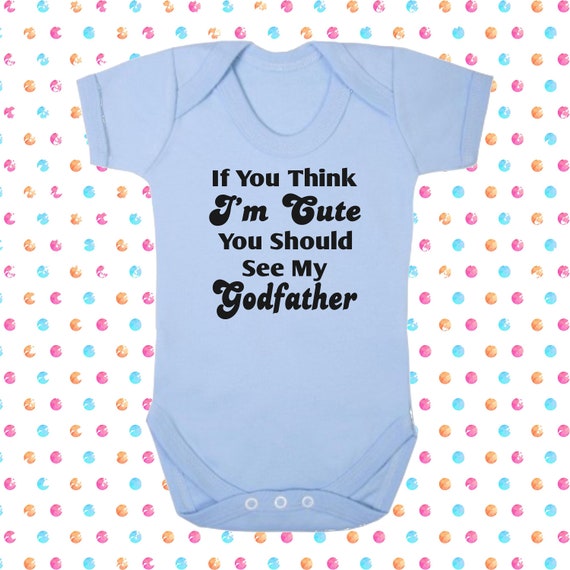 Le filleul Baby Body drôle babygrow