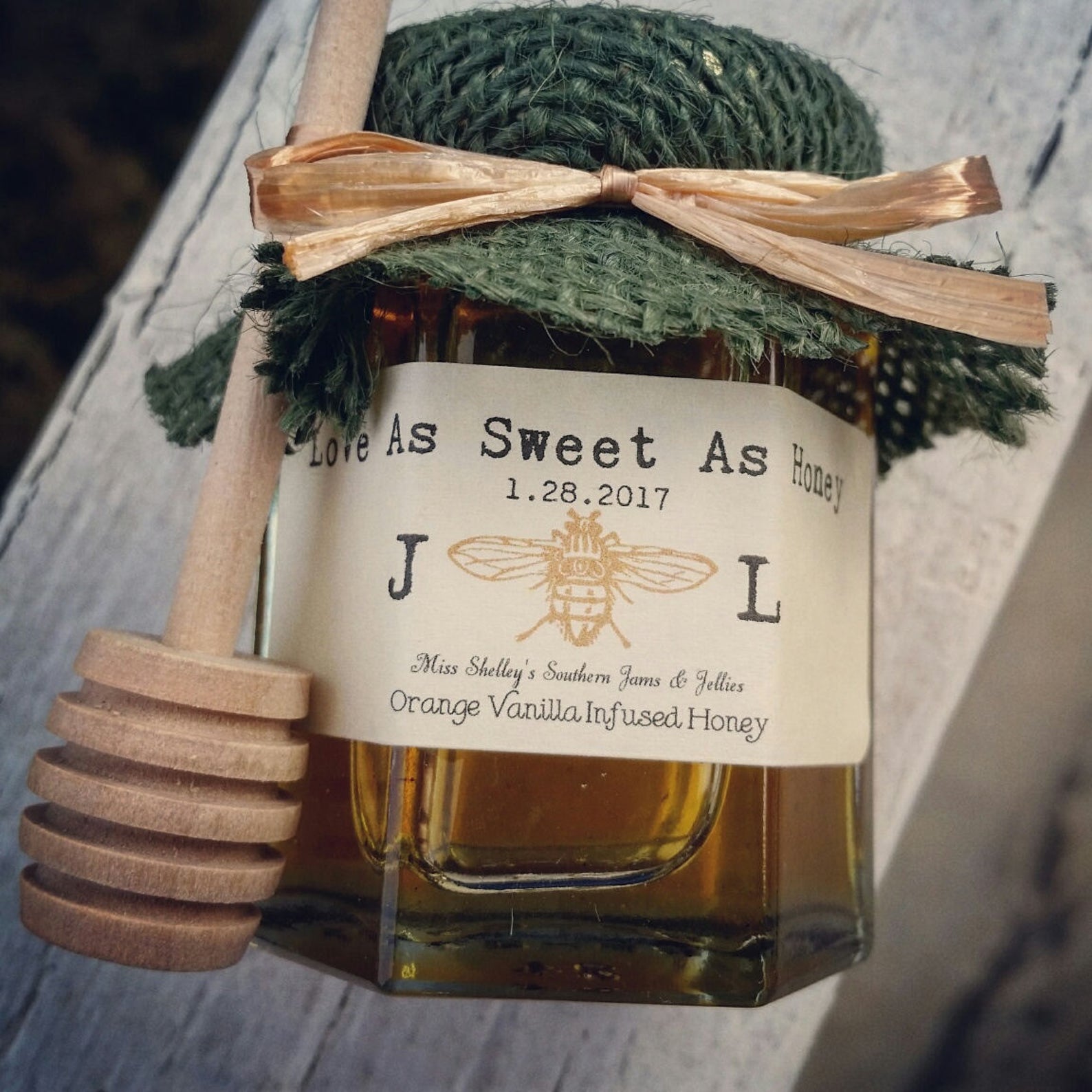 Mini Honey Dipper Honey Favors Wedding Favors Honey Jar Etsy