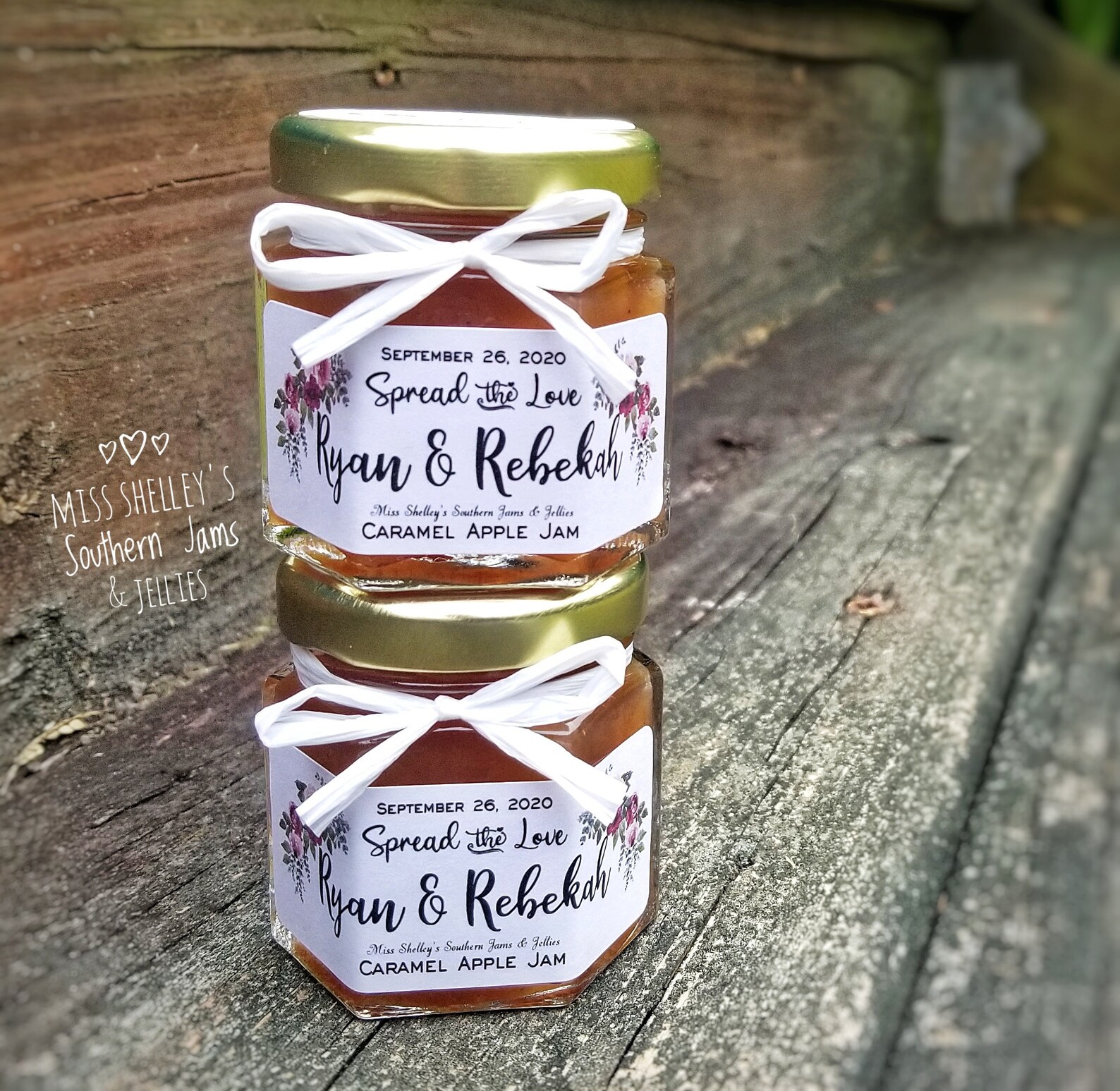 80 Rustic Mini Jam Jar Wedding Favors Vow Renewal Wedding Etsy
