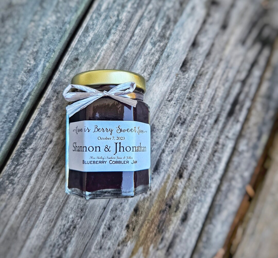 175 2oz Rustic Jam Wedding Favors, Wedding Guest Favors, Spring Wedding