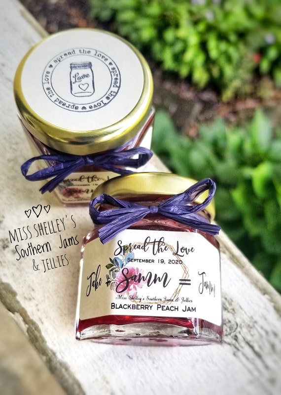 35 Jam Favors with Mini Spreaders
