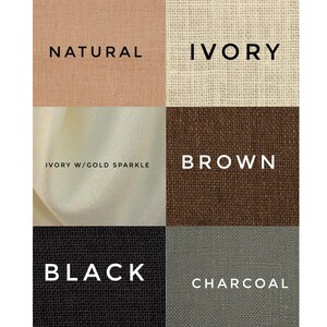 Wedding Favor Fabric Swatches – Informational ONLY image 3