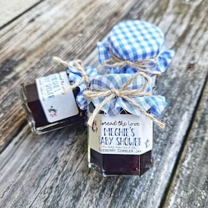 Personalized Jam Favors: Berry First Birthday (1.5oz or 2oz Jars) image 14