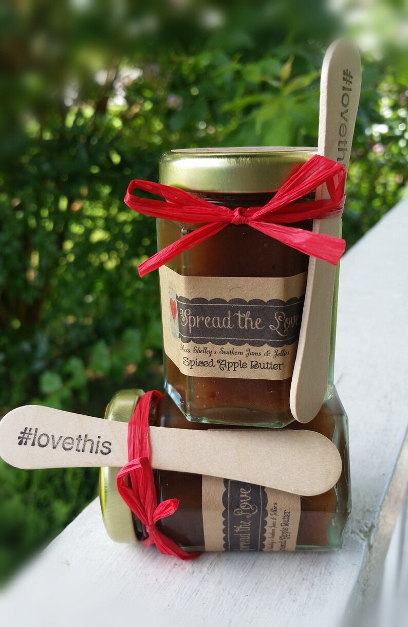 75 Bridal Shower Jams and Mini Spreaders Etsy