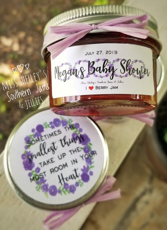 50 4oz Mason Jar Jam Rustic Favors Rustic Bridal Shower Favors