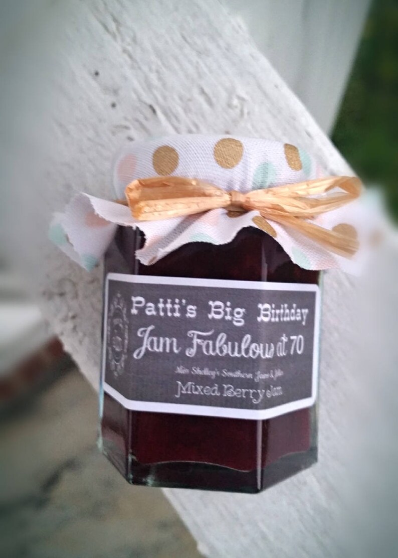Milestone Edible Birthday Party Favor Adult Party Favors Etsy