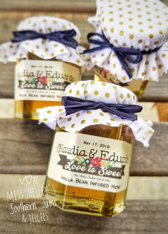 125 2oz Rustic Honey Wedding Favors Fall Wedding Favor Ideas