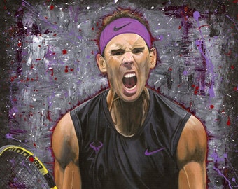 rafael nadal purple shirt