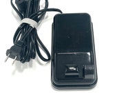 Singer FeatherWeight 221 222K Sewing Machine Black Color Bakelite Foot Pedal Controller w New Rewire Molded Plug