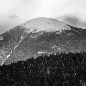 Winter on Mount Eisenhower Fine Art Giclee Print - photo of winter on the mountains of the Presidential Range in the White Mountains of NH