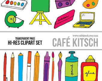 Markers Clip Art {School Clip Art} by Creating4 the Classroom Clipart