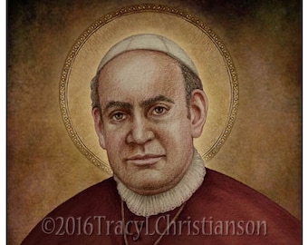 St. Anthony Mary Claret Art Print, Catholic Patron Saint
