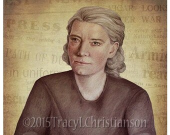 Framed Premium Gallery Wrap Canvas The Catholic Worker Dorothy Day Framed Premium Gallery Wrap Canvas The Catholic Worker Dorothy Day