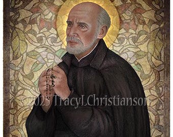 St. Alphonsus Rodriguez S.J. Print/Picture Catholic Jesuit Patron Saint
