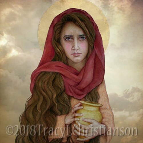 St. Mary Magdalen B the Penitent Catholic Etsy