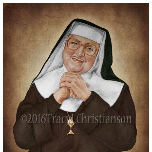 Mother Angelica, Art Print, EWTN founder