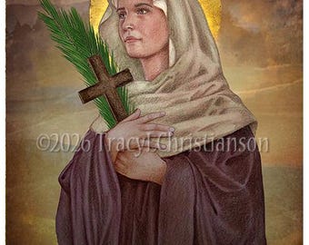 St. Lillian Catholic Fine Art Print/Picture