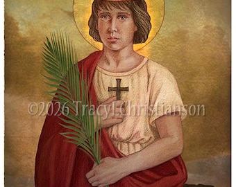 St. Edward the Martyr Fine Art Print/Picture Patron of England