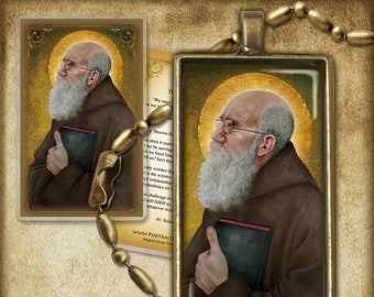 Bl. Fr. Solanus Casey Pendant and Holy Card GIFT SET for Confirmation