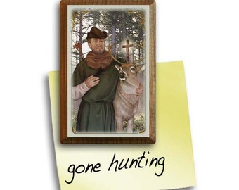 Personalized hunting book Woodcock Huntress Hunter hunting hunting hunting gift wood Saint Hubert