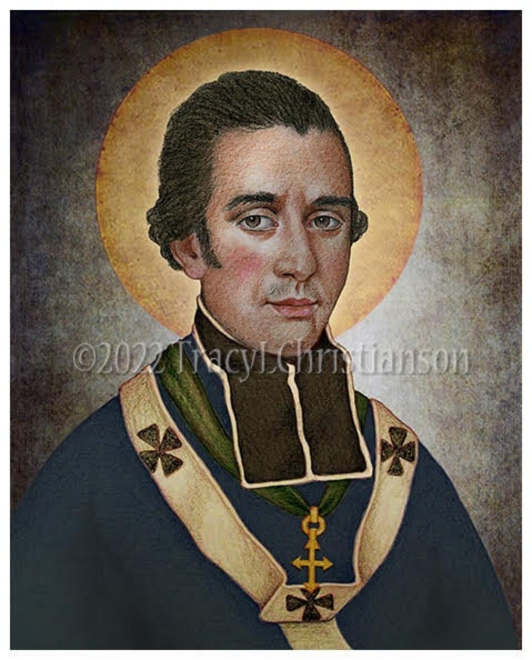 St. Eugene De Mazenod Catholic Art Print/picture, Patron Saint for
