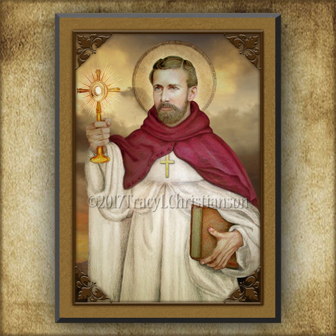 St. Raymond Nonnatus Wood Plaque & Holy Card GIFT SET Etsy