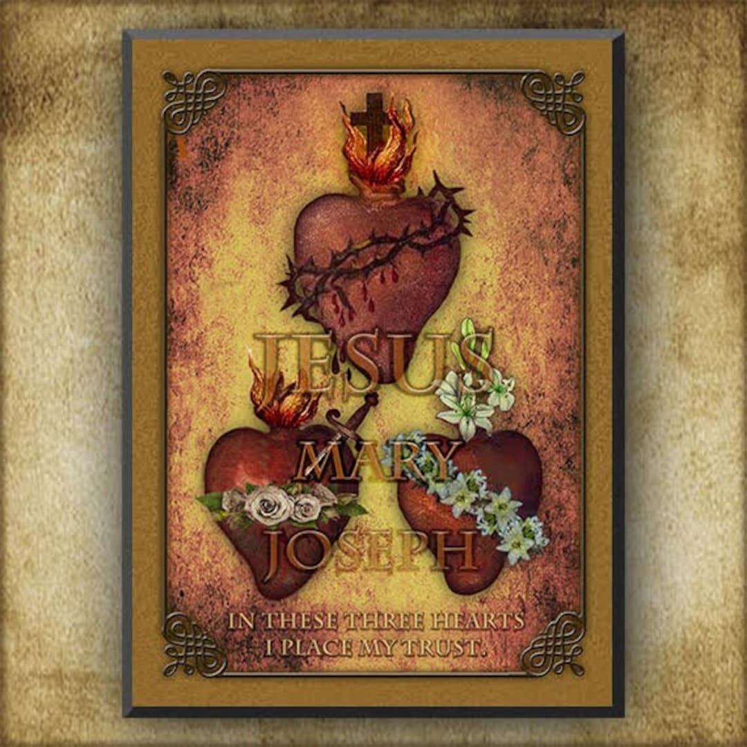 Plaque métal jésus christ 30 X 20 CM