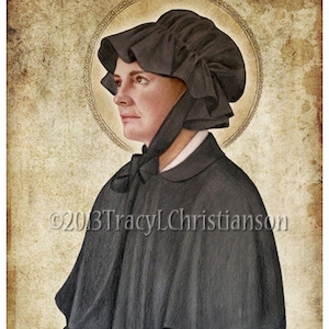 St. Elizabeth Ann Seton Art Print Catholic Patron Saint