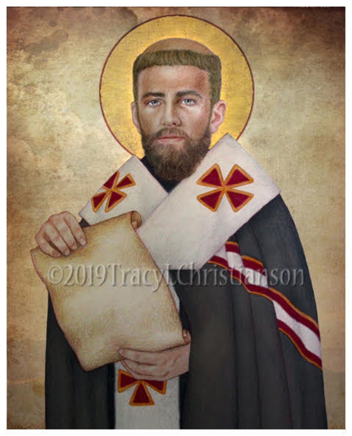 St. Peter Chrysologus Catholic Fine Art Print Doctor of the - Etsy